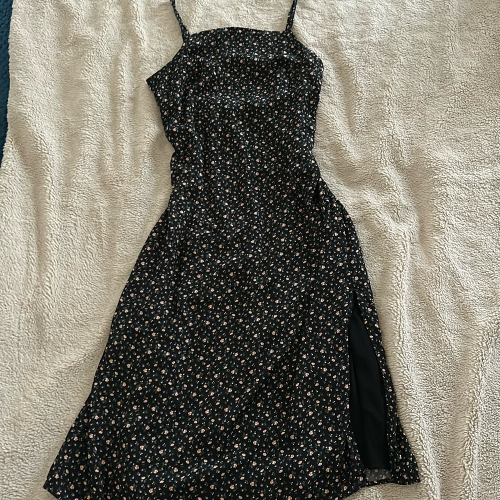 American Eagle floral print midi dress